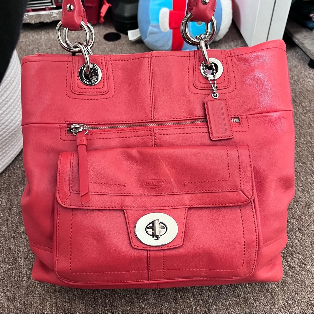 Coach Leather Handbag